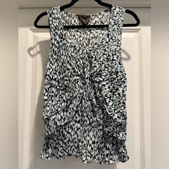 Fenn Wright Manson Monochrome Patterned Tank Top - Picture 1 of 2